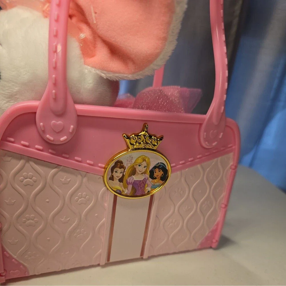 Disney Princess My Trendy Puppy & Tote Toy Style Collection Plush Pet Purse NEW